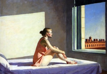 le soleil du matin Edward Hopper Peinture à l'huile